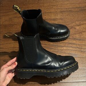 Dr. Martens Black Combat Boots